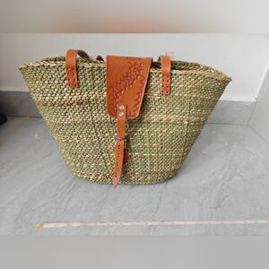 Handcrafted Natural Sisal Woven Tote Bag